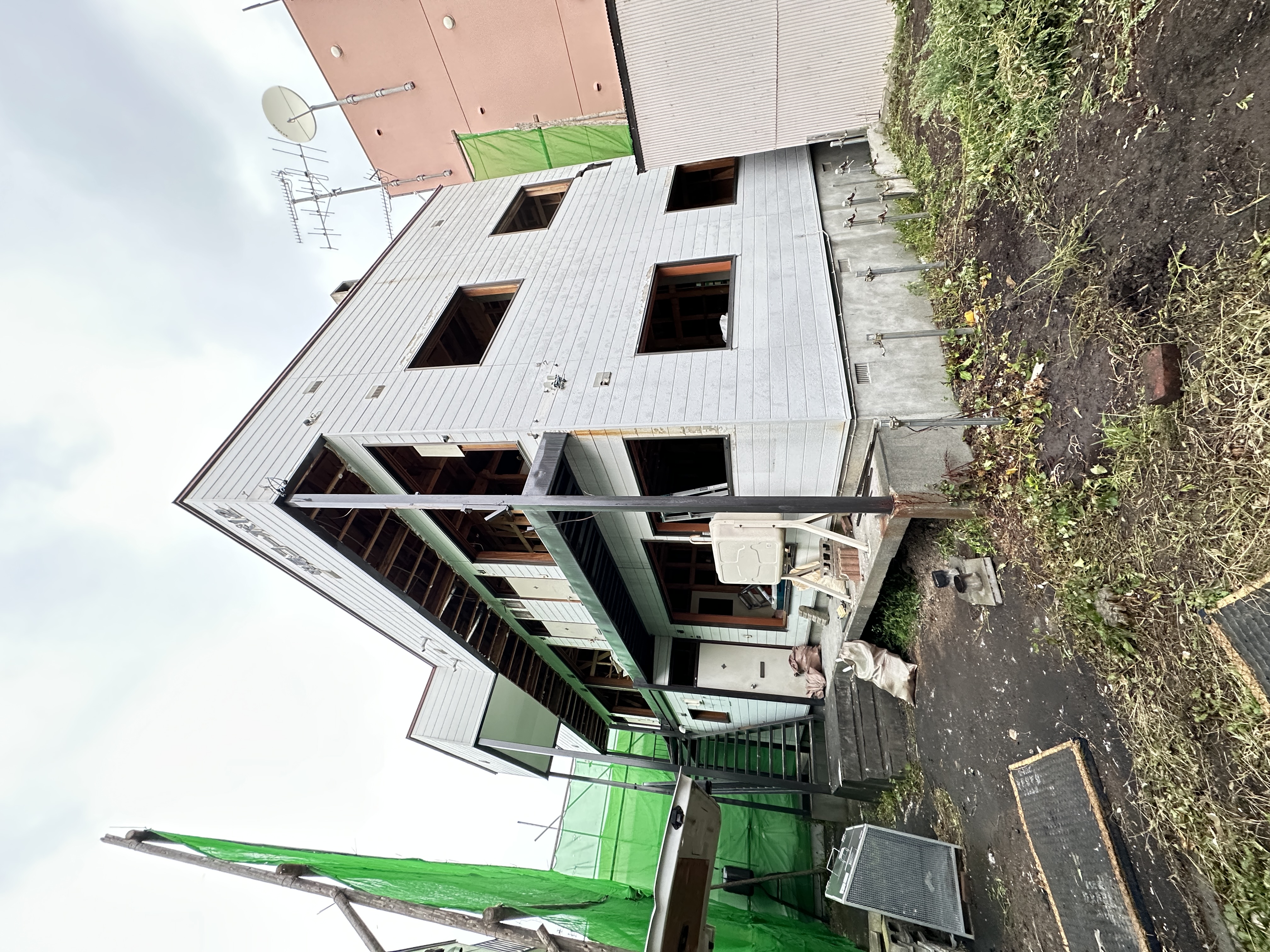 札幌市 アパート解体工事